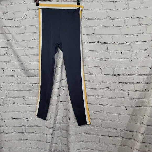 Wilo The Label 7/8 Contrast Legging in blue/yellow - Picture 1 of 5